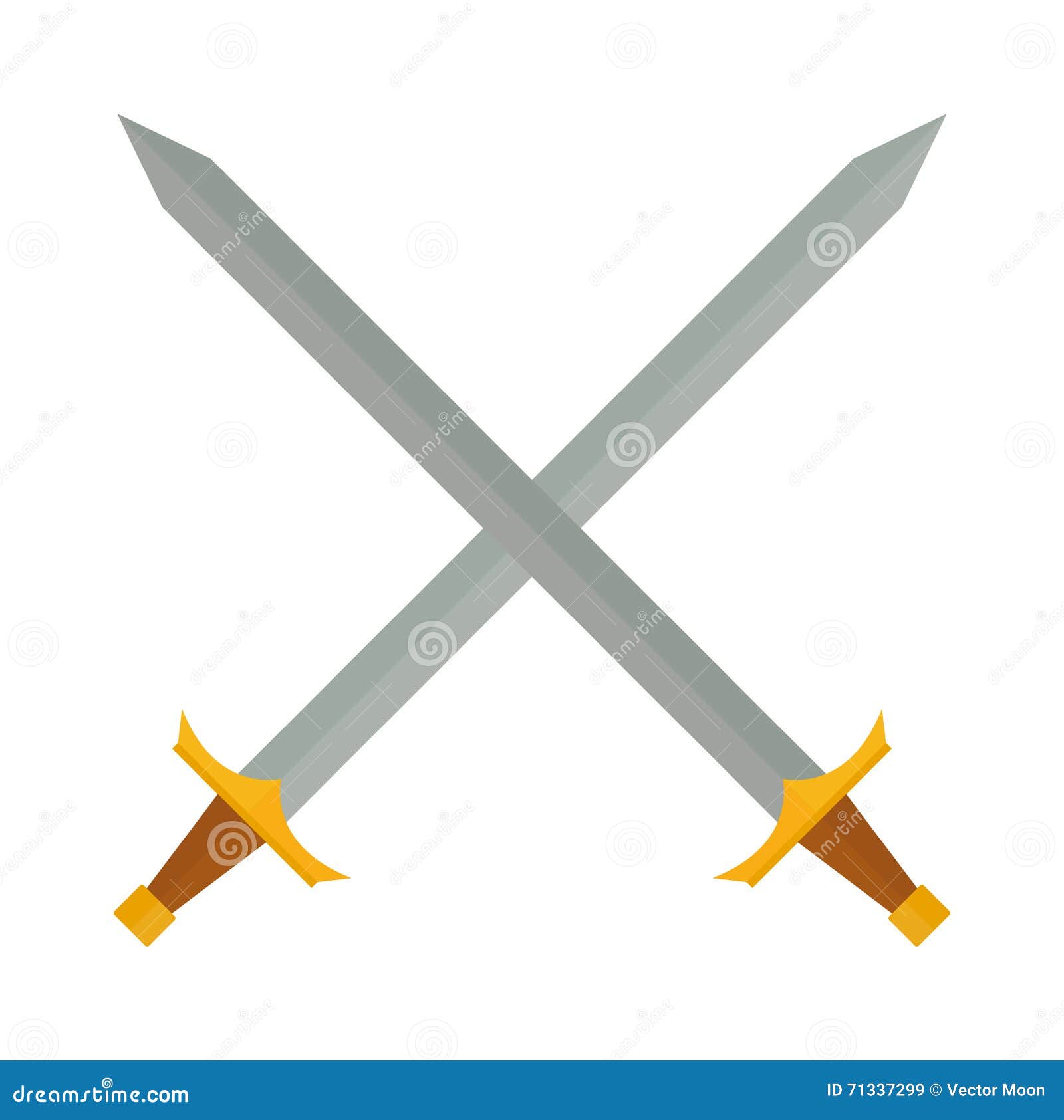 Crossed Swords and Sabers, Vectors