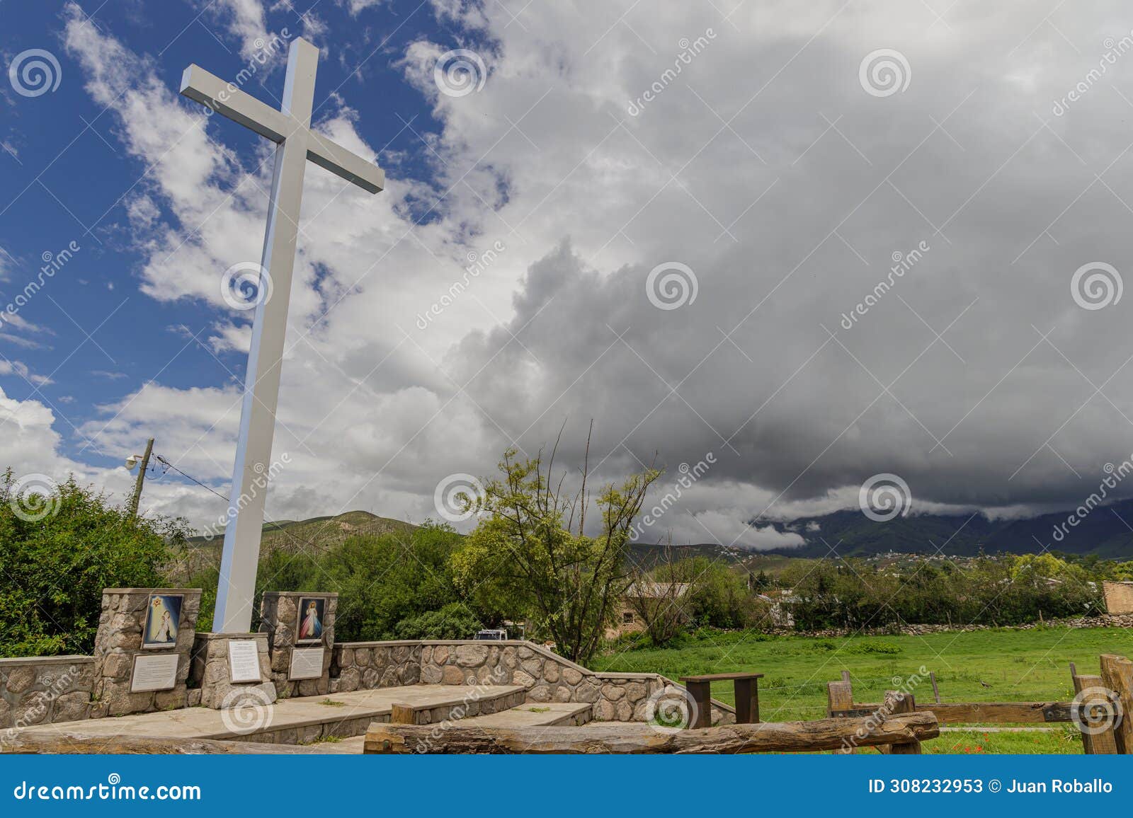 cross in tafi del valle in tucuman argentina