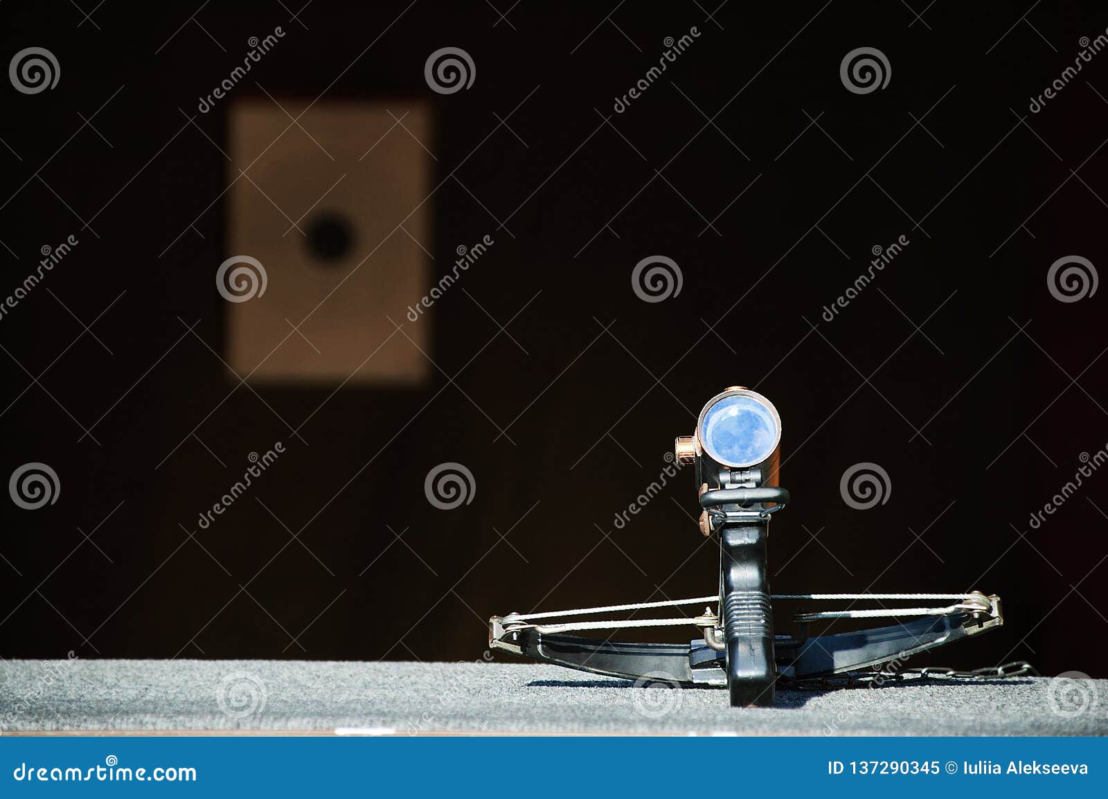 Crossbow for Shooting at Target Stock Image Image of accuracy, close