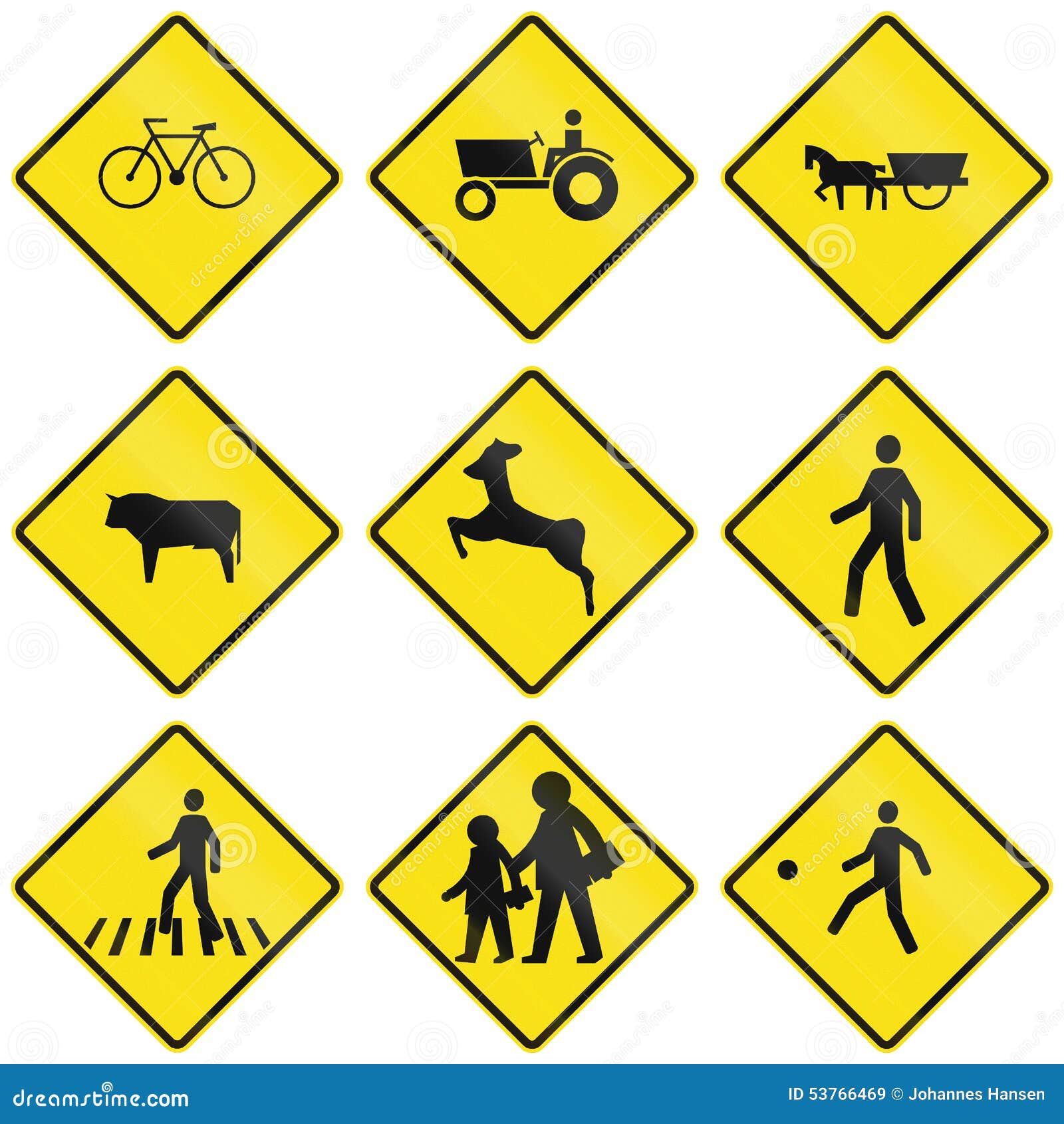 Crossing Signs in Chile stock illustration. Illustration of montage
