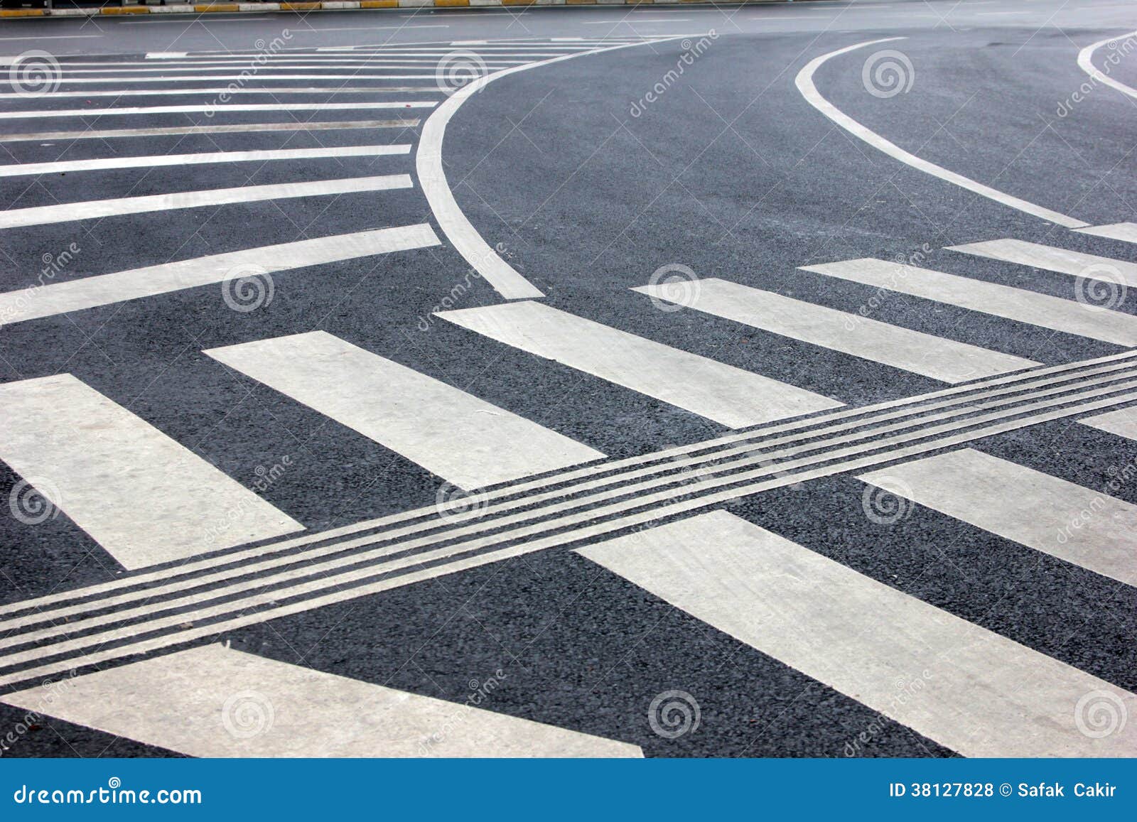 Crosswalk stock photo. Image of motorway, construction 38127828