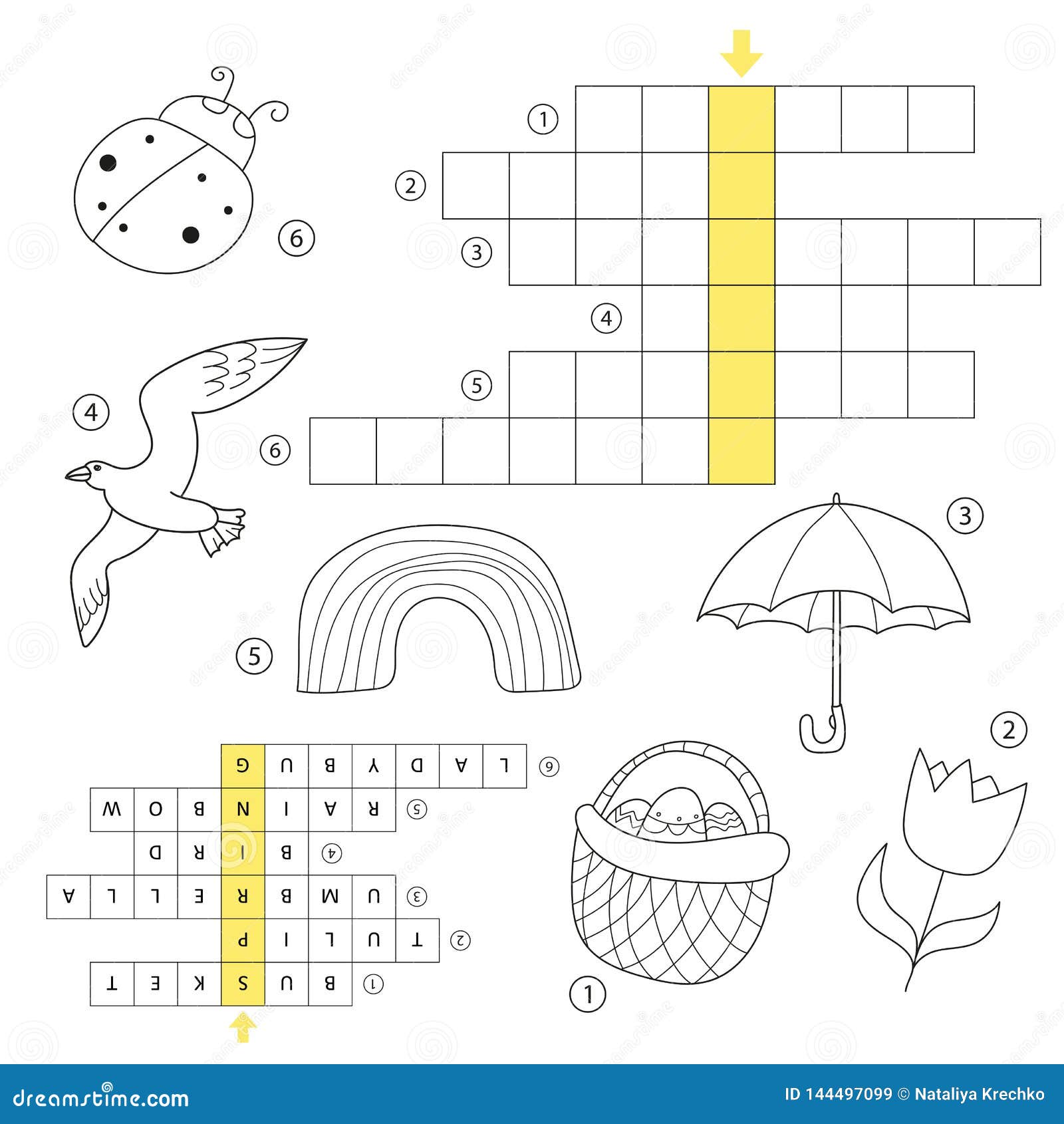 crossword springy toy crossword springy toy