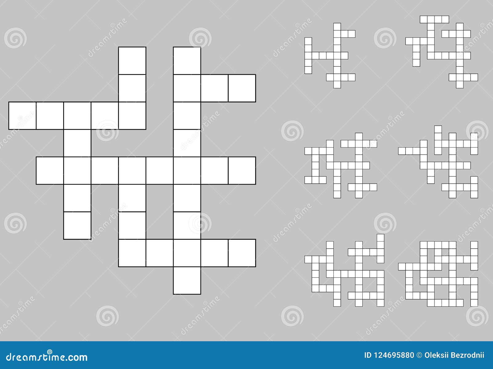 Crossword Empty Boxes Pattern Vector Illustration CartoonDealer com Crossword Empty Boxes Pattern Vector Illustration CartoonDealer com