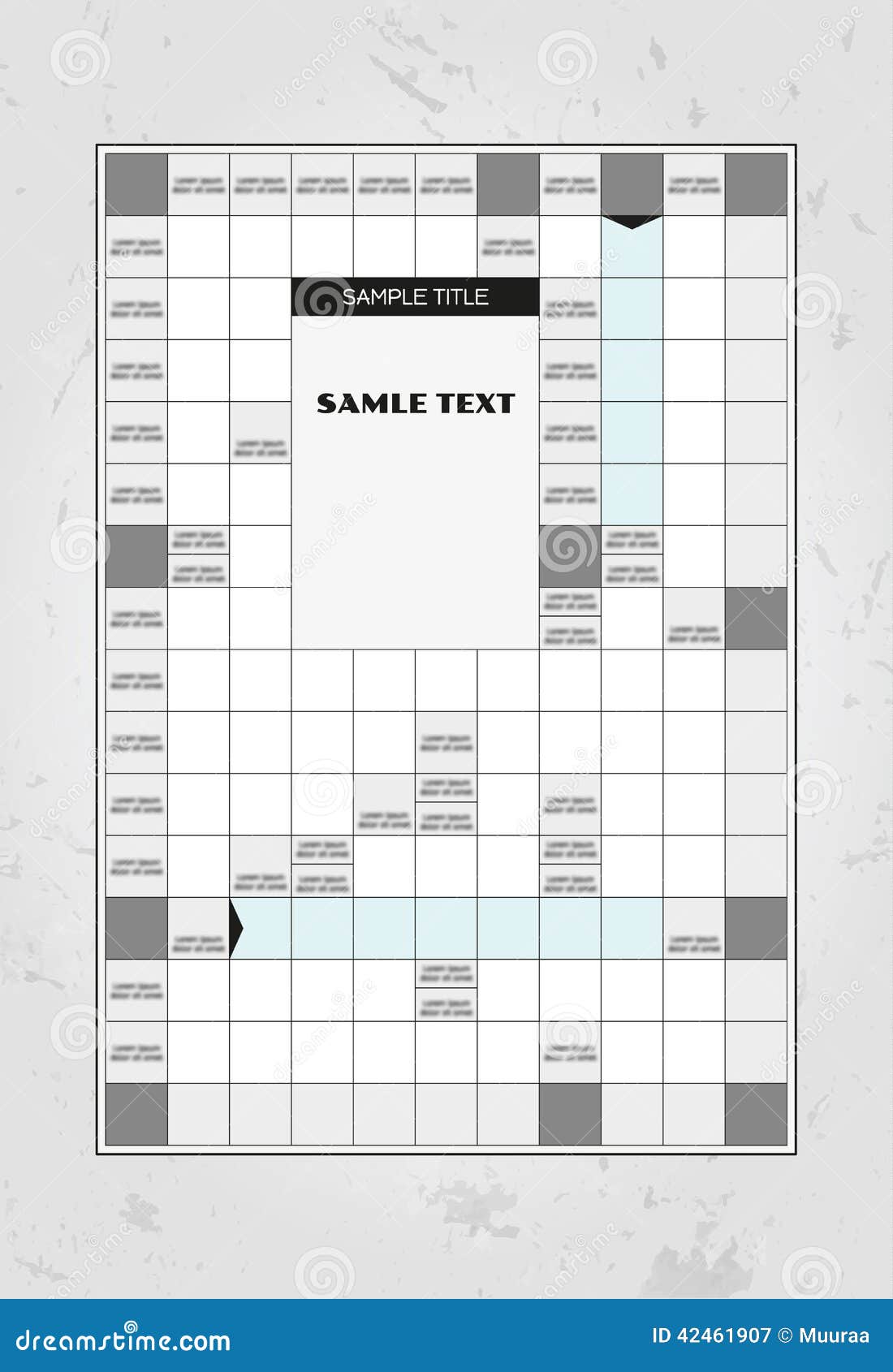 Crosswords vector stock vector. Illustration of background 42461907