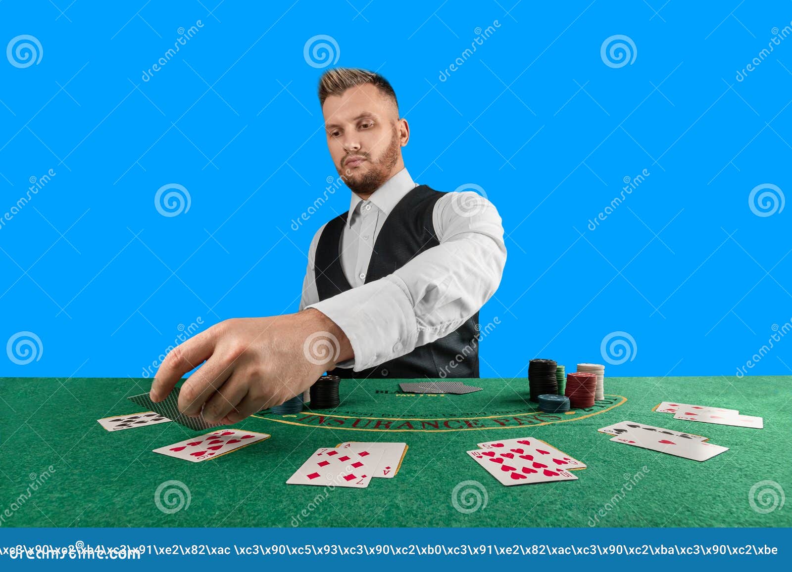 Mesa de pôquer sala de pôquer online ilustração do jogo texas holdem  conceito de jogo online