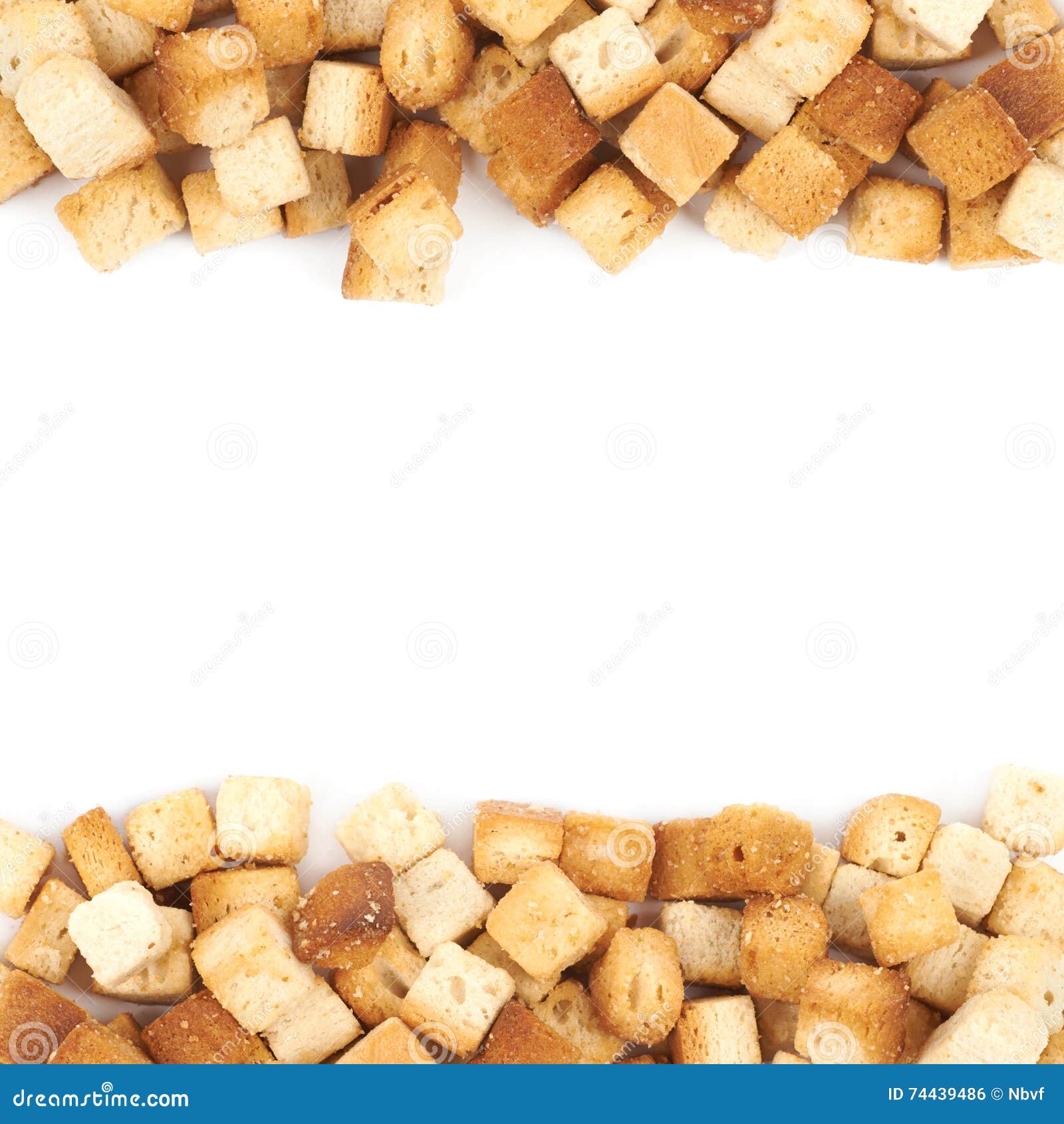 Crouton Copyspace Background Composition Stock Photo Image of bread