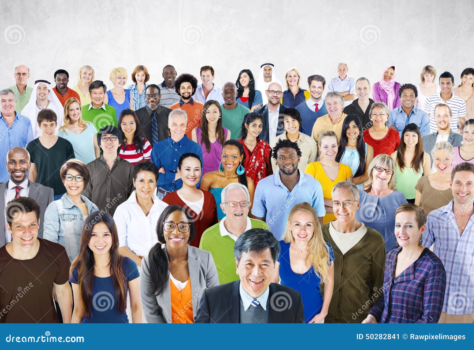 crowd large group of people multiethnic diversity concept