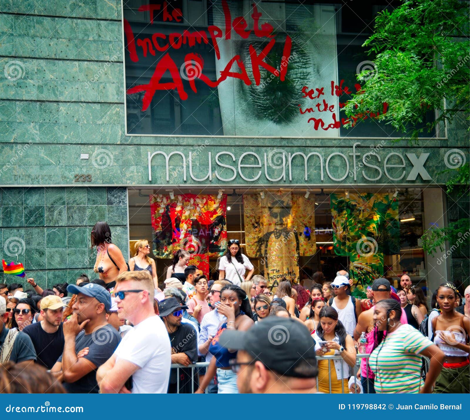 Crowd Outside The Museum Of Sex During The 2018 New York Free Download Nude Photo Gallery 