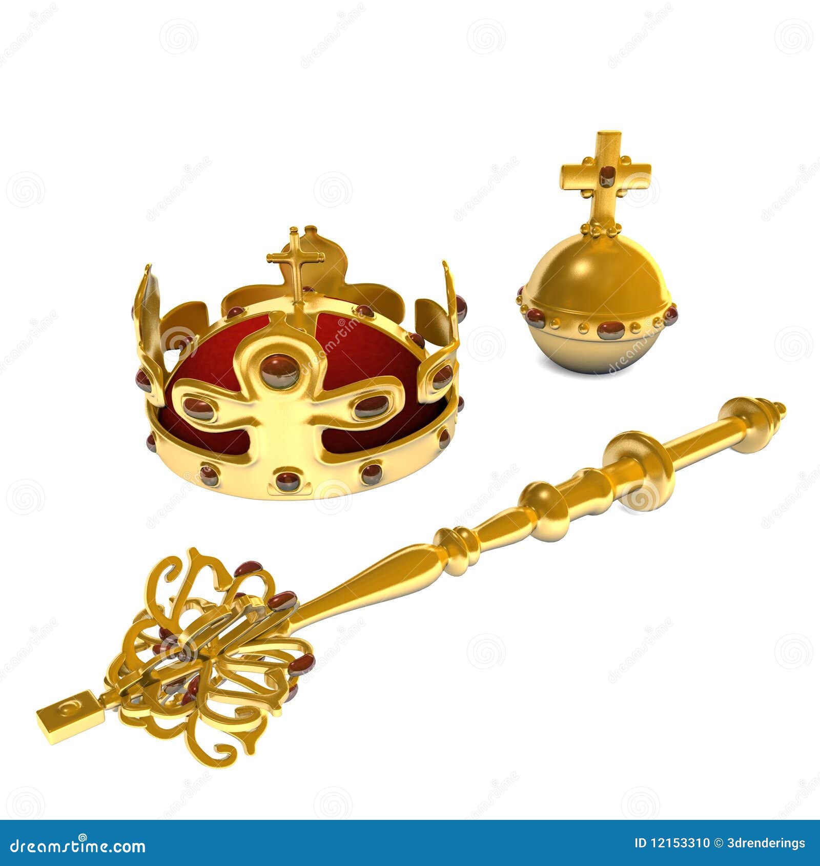 Crown jewels stock illustration. Illustration of royal 12153310