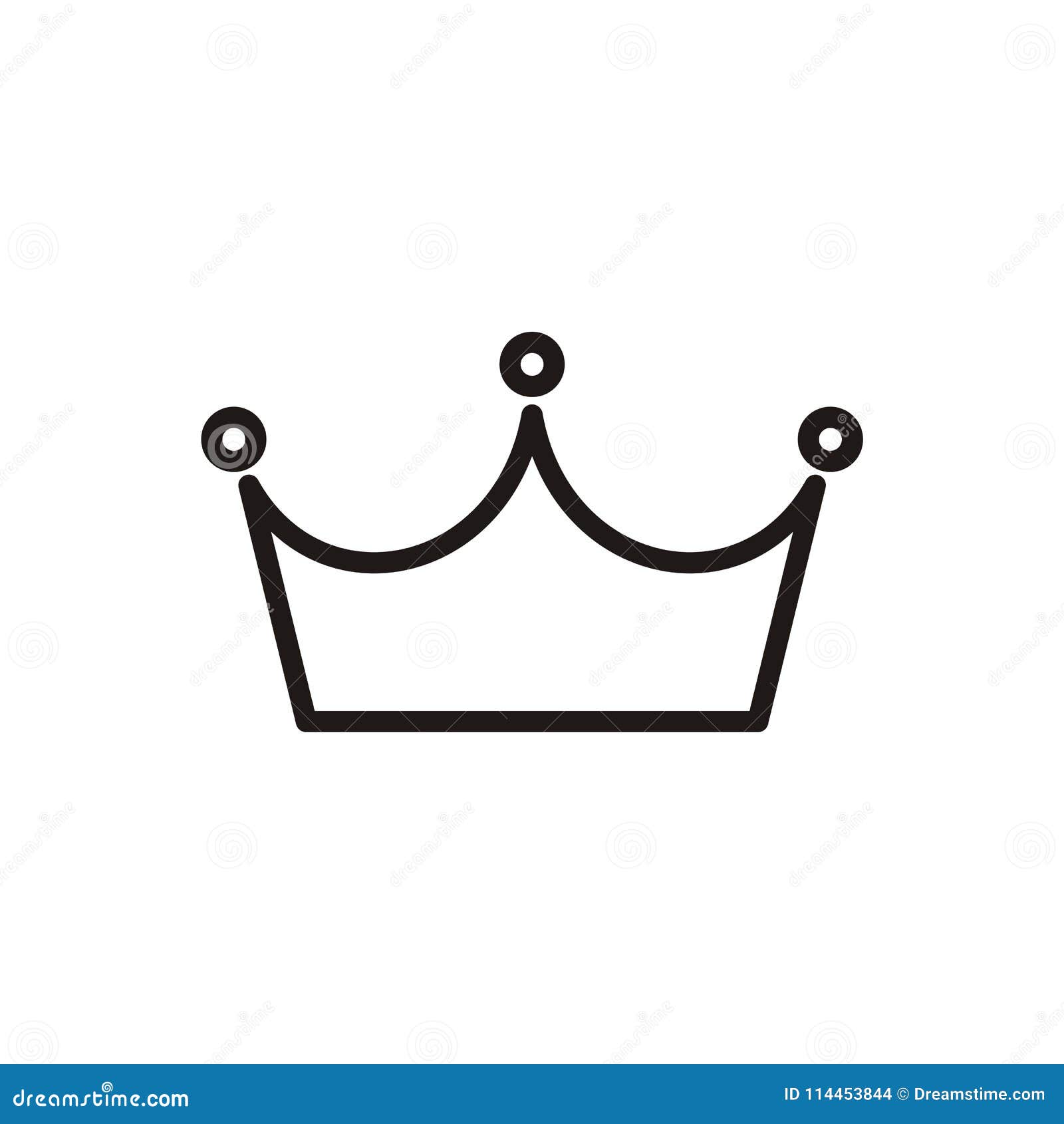 Crown Logo Design Vector Shape and Color Eazy Use Stock Illustration ...