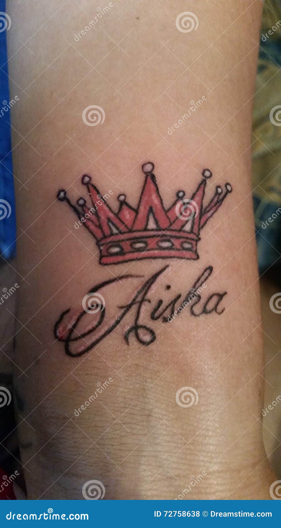 Aisha Name Tattoo Designs