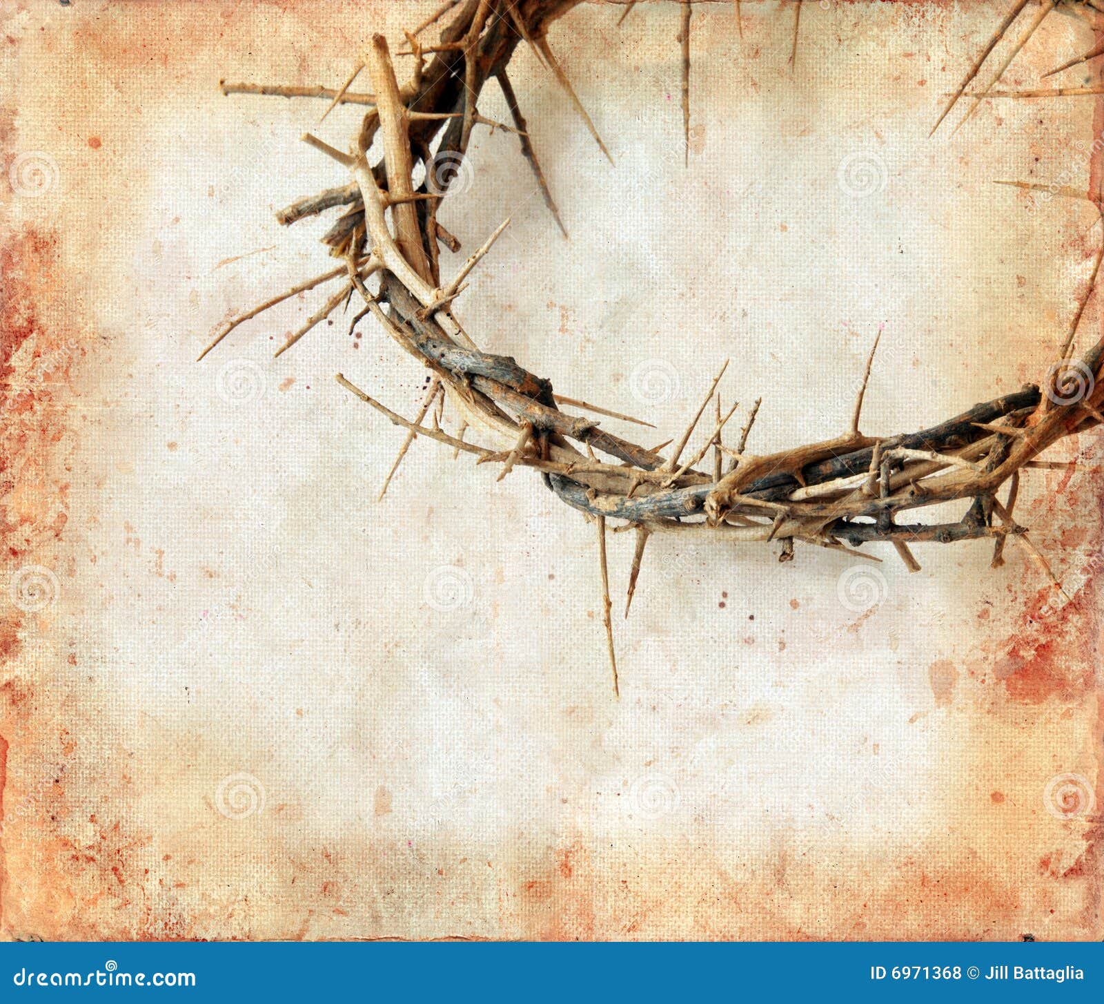 Crown of Thorns on Grunge Background Stock Photo - Image of crown ...