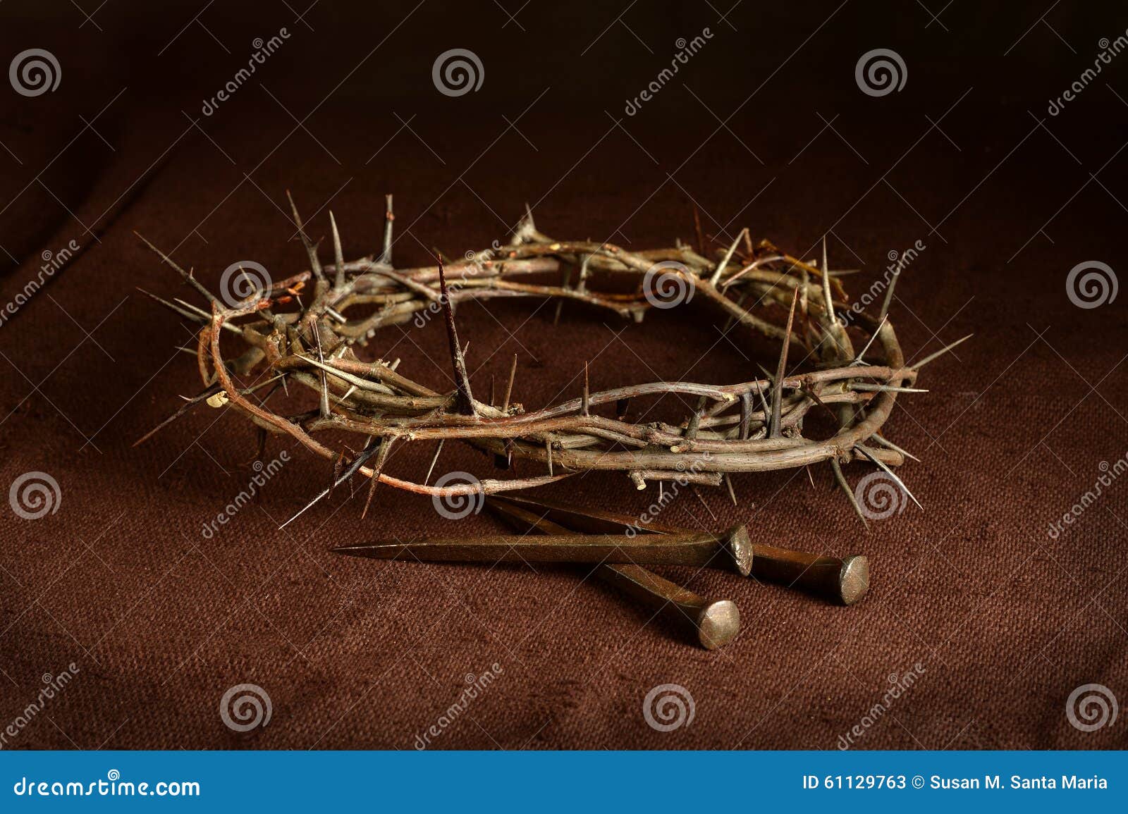 He Is Risen, Jesus Christ Crown Of Thorns Nails And Hammer Banner Design 3D  Rendering Stock Photo, Picture and Royalty Free Image. Image 165538769.