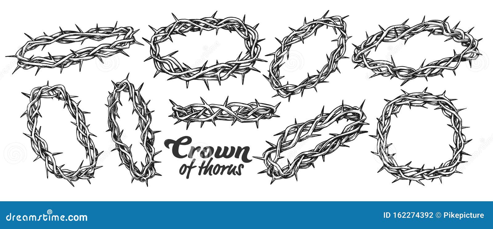 Crown Thorns Tattoo Stock Illustrations – 225 Crown Thorns Tattoo Stock Illustrations, Vectors & Clipart - Dreamstime