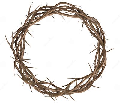 Crown of Thorns Top stock illustration. Illustration of christianity ...