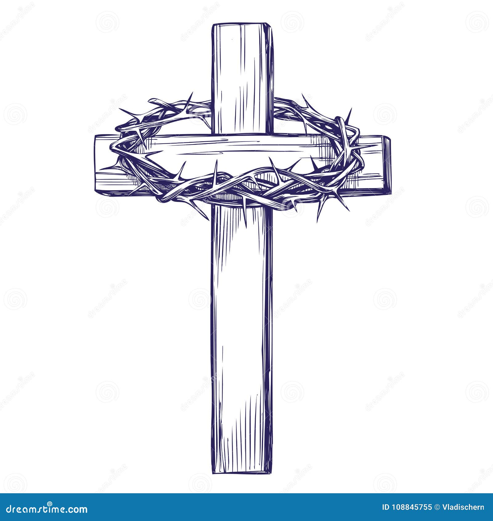 Top more than 75 cool cross sketches best - in.eteachers