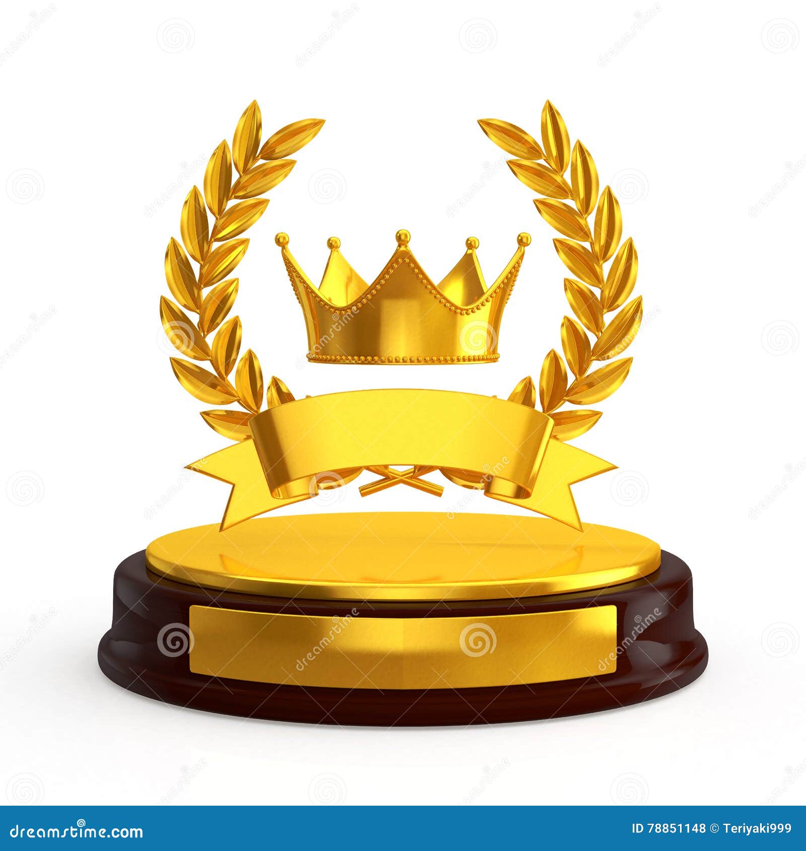 Crown trophy stock illustration. Illustration of effort 78851148
