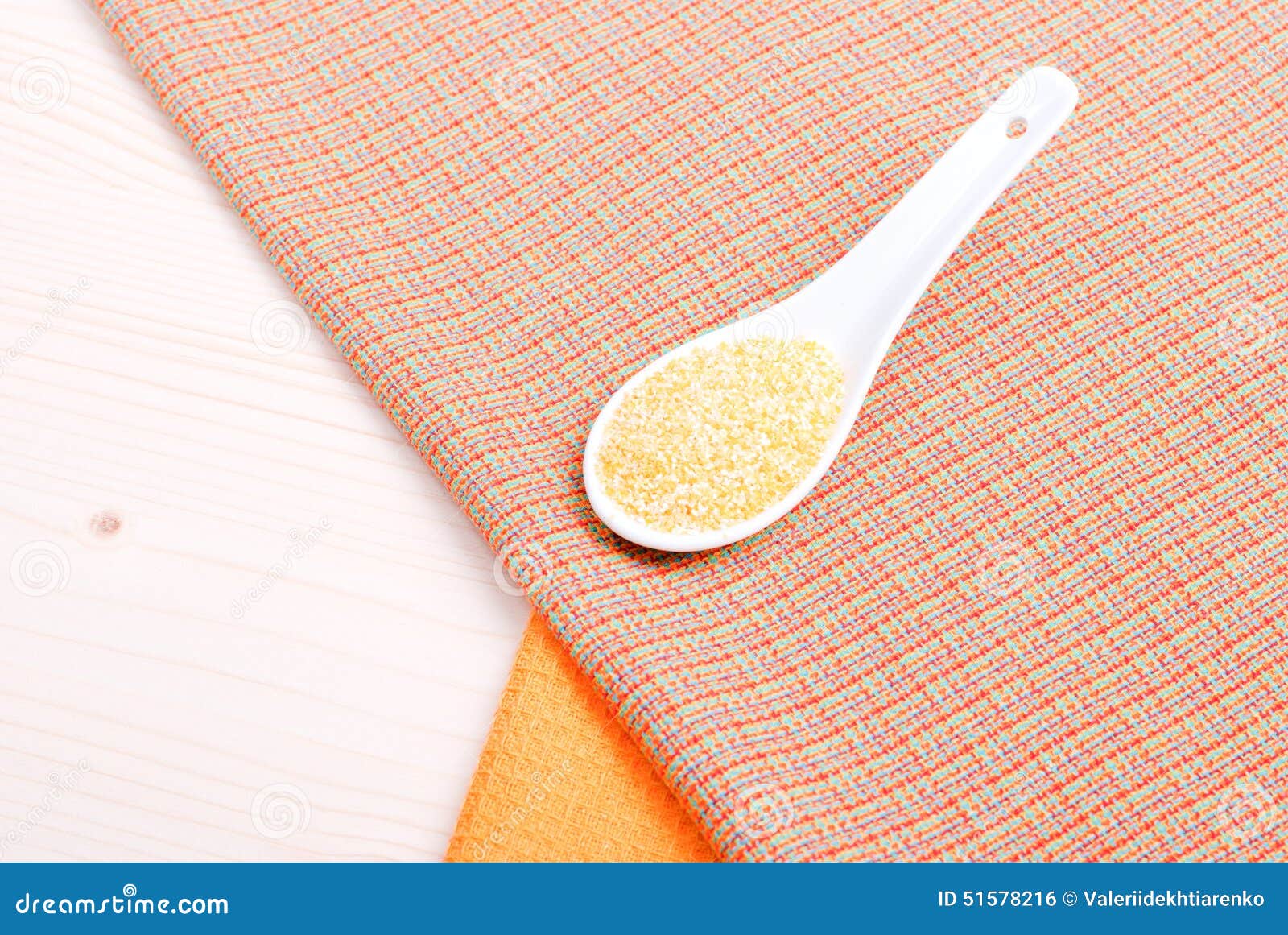 Crude Corn Grits on the Board Diet Food Stock Photo Image of backdrop