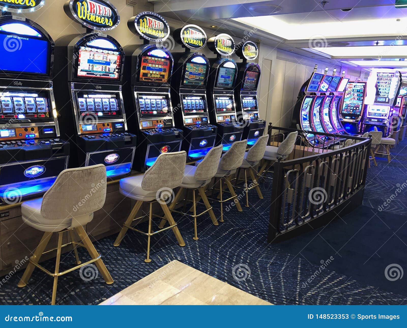 Cruise Ship Casino editorial image. Image of coins, money - 148523075