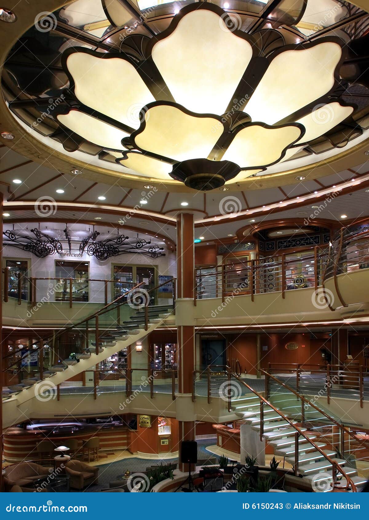 Cruise Ship Interior Stock Image Image Of Club Interior