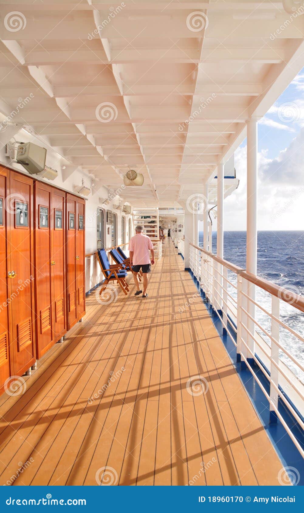 cruise ship promenade deck