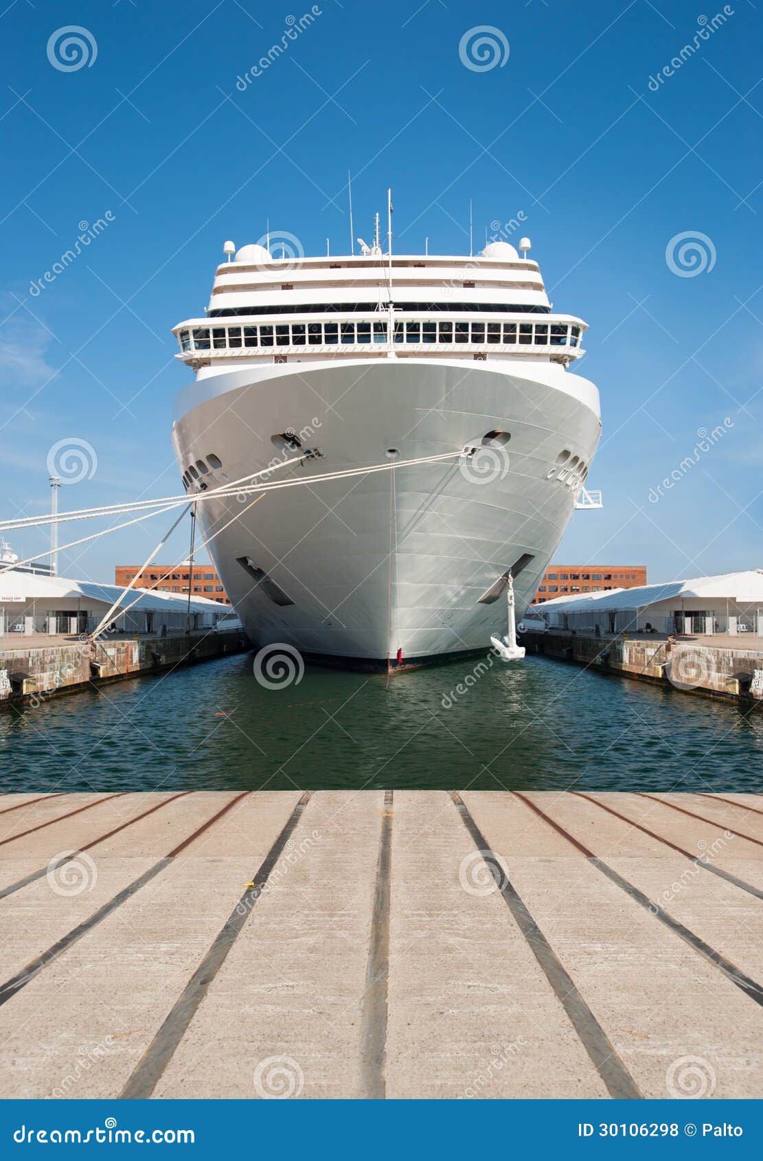 cruise ship standing at the berth