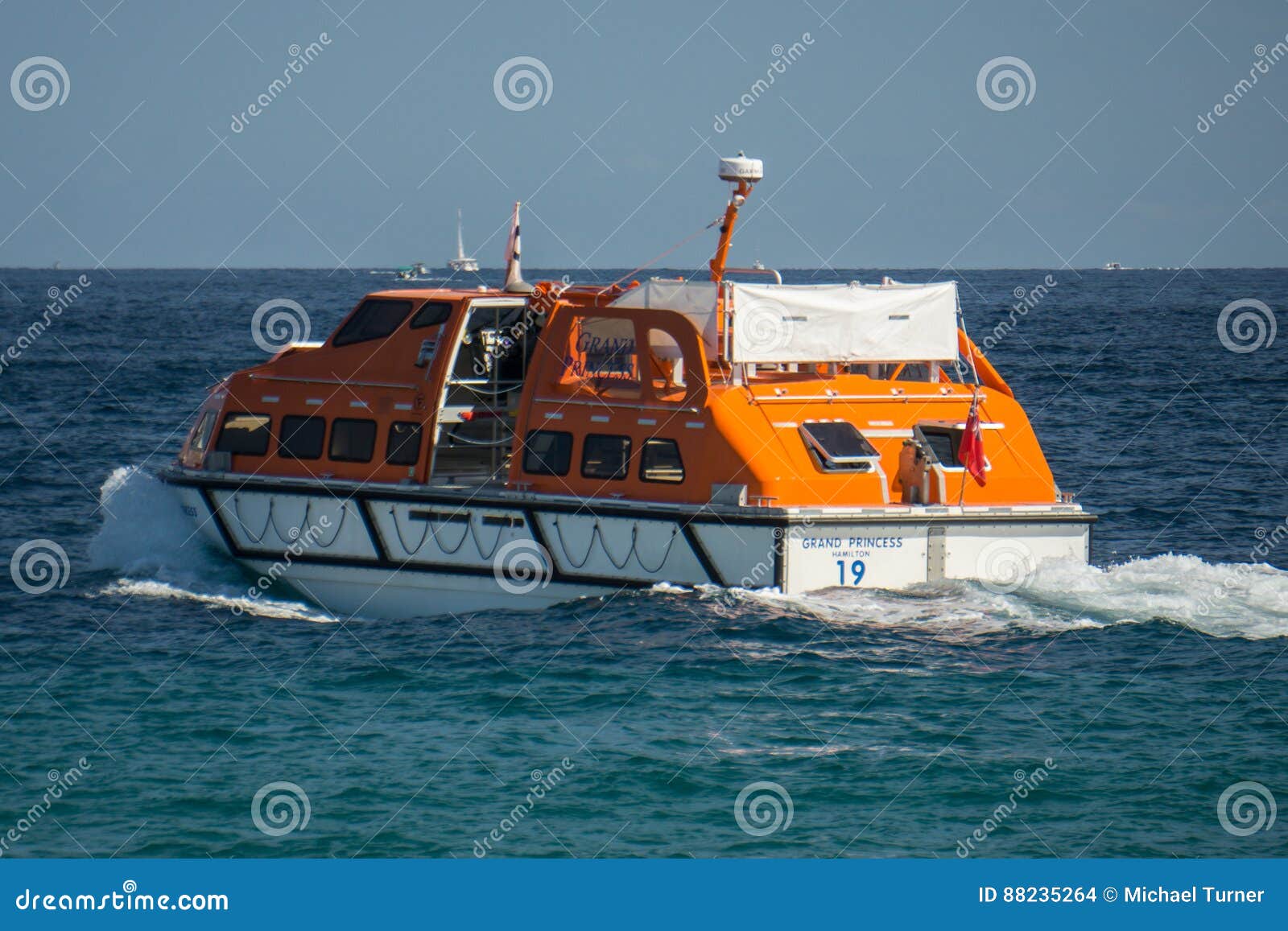 Cruise ship Tender editorial stock image. Image of color 88235264