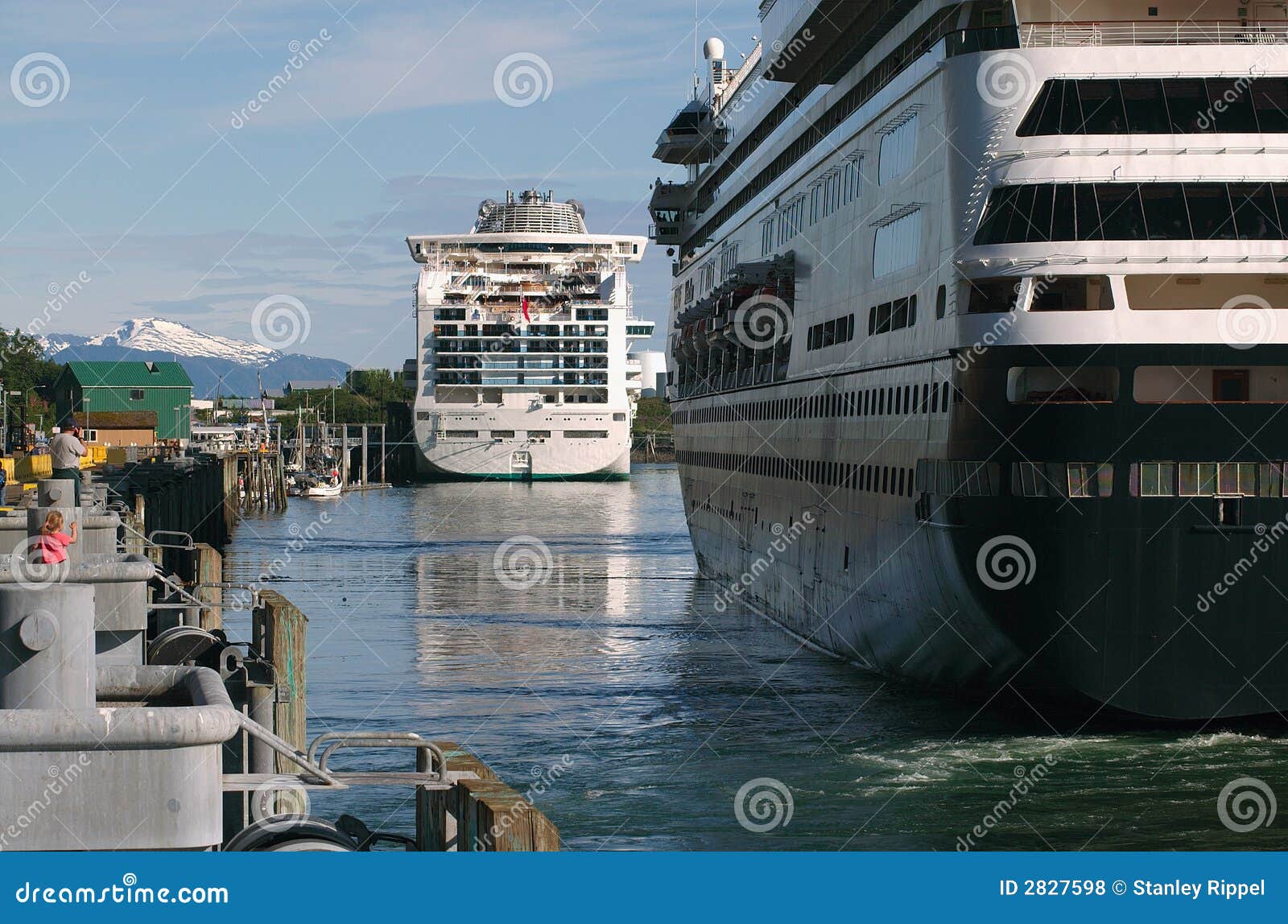 Cruise Ships in Juneau, Alaska Stock Photo Image of juneau, cruise