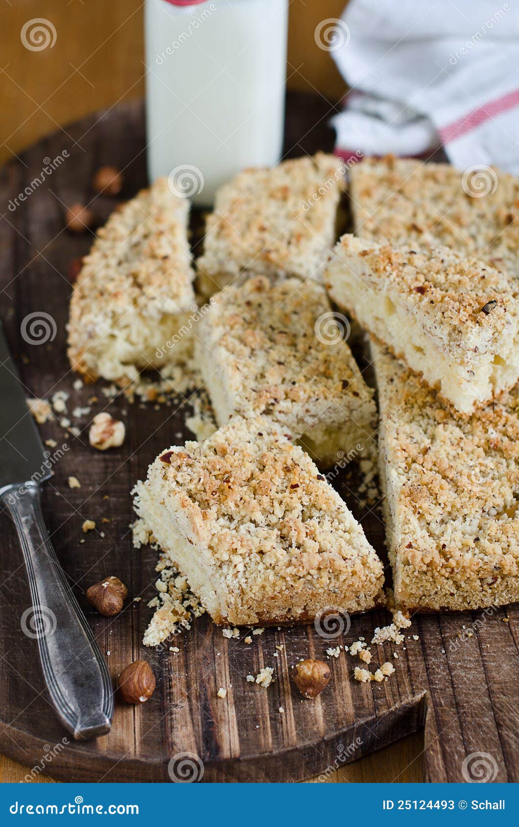 Crumb cake stock image. Image of freshly, calories, streusel 25124493