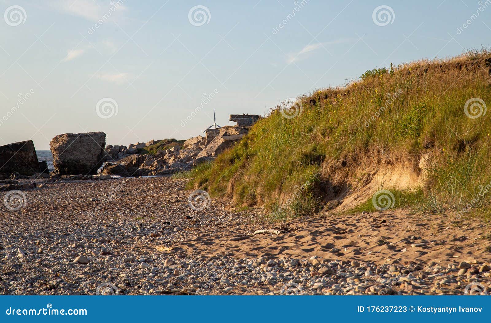 liepaya northern fort and beach