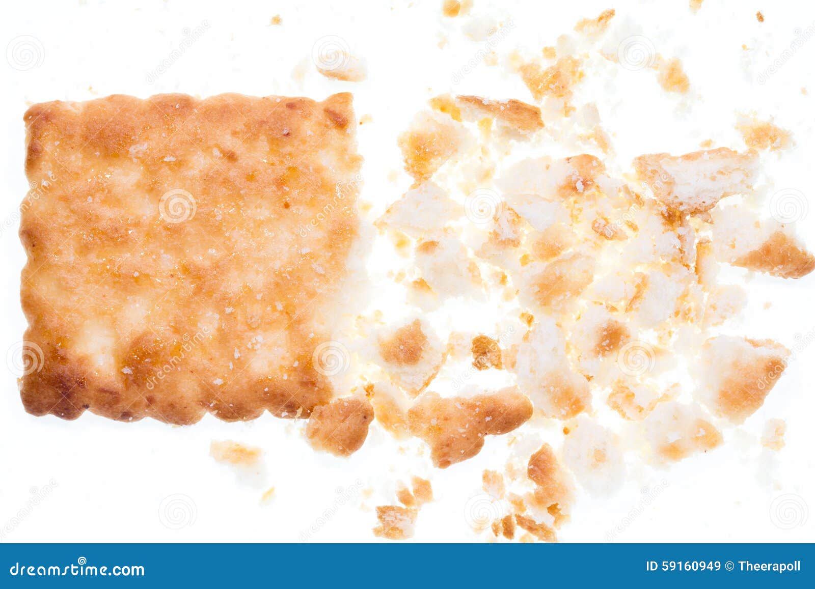 Crumbs of Biscuit stock image. Image of cookies, junk 59160949
