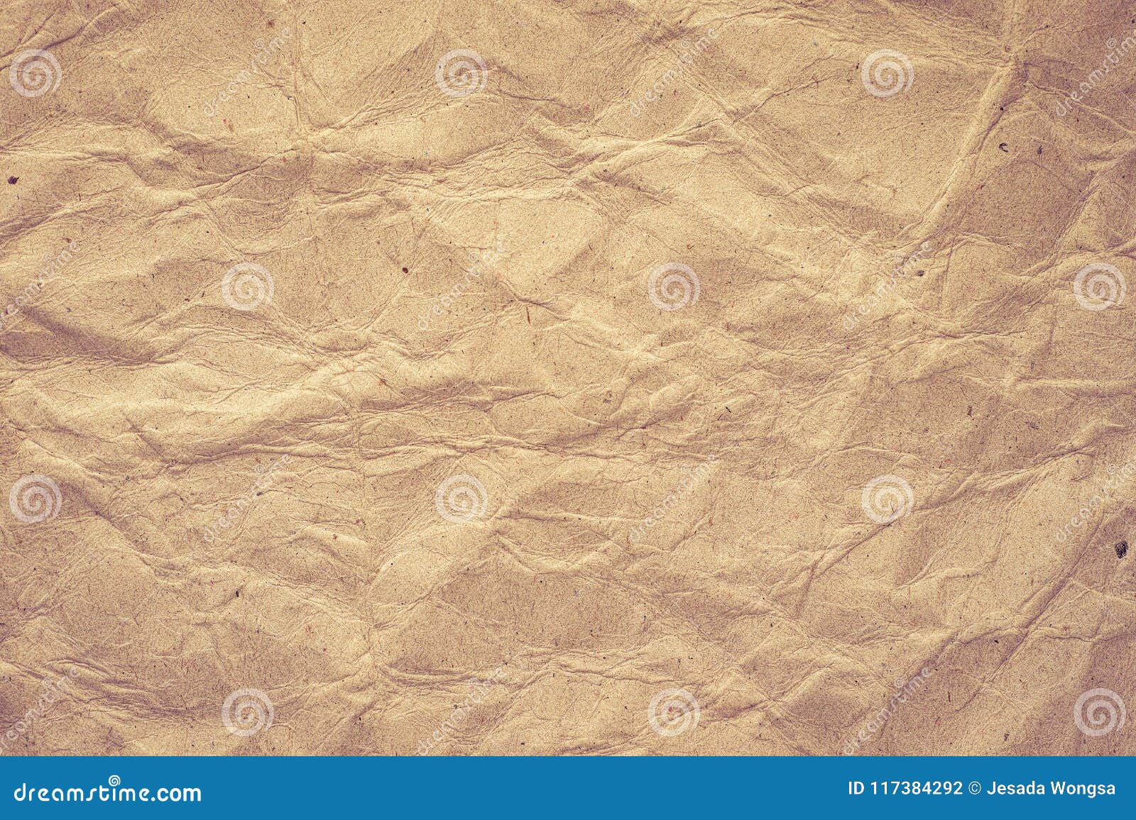 wrinkled paper texture brown