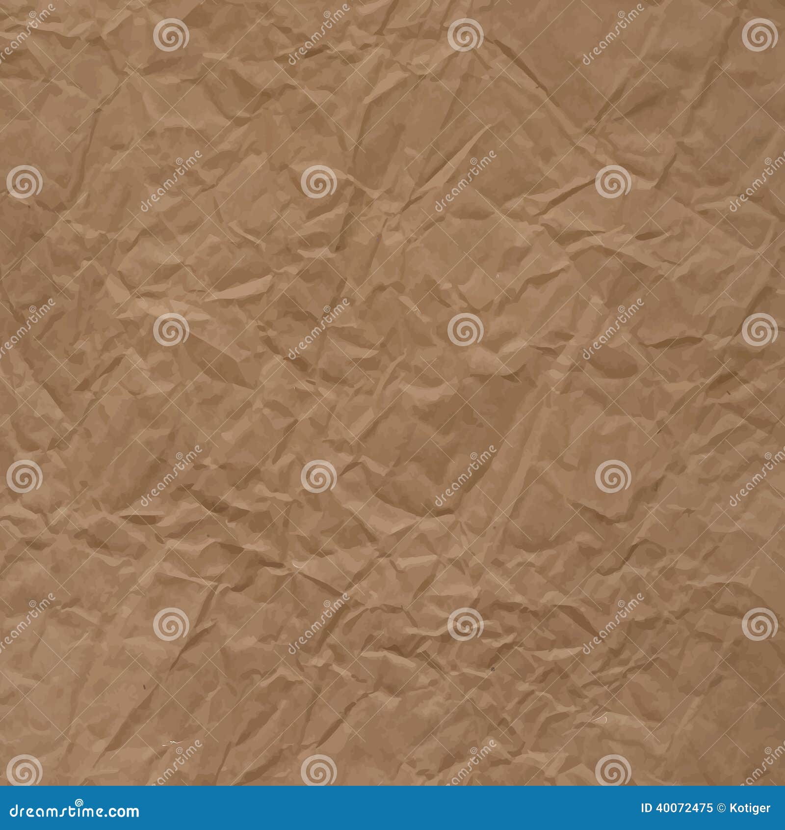 Crumpled Packaging Paper Vector Texture Stock Vector Illustration of