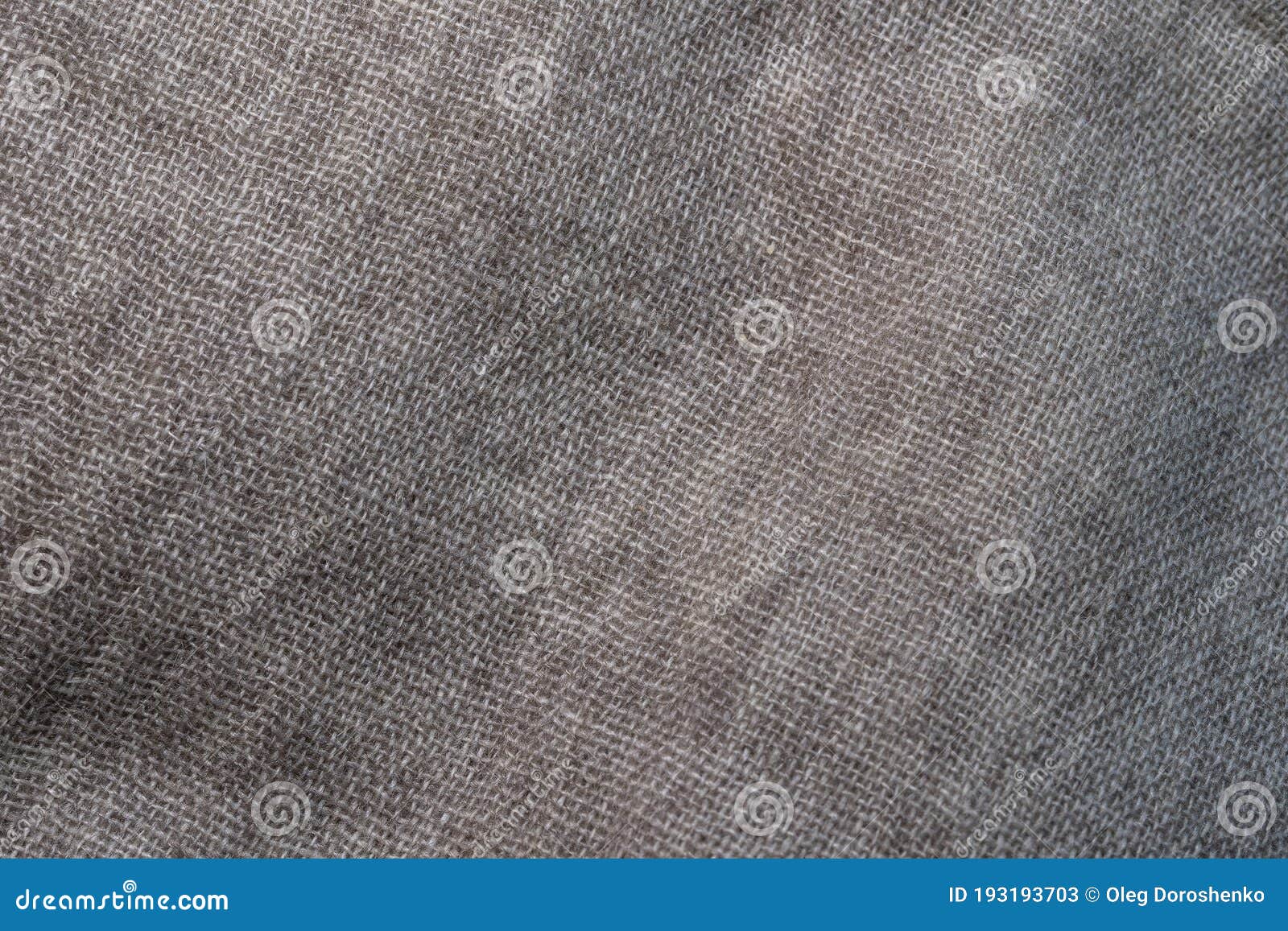 Crumpled Textile Texture As a Background. Natural Fabric Linen Texture ...
