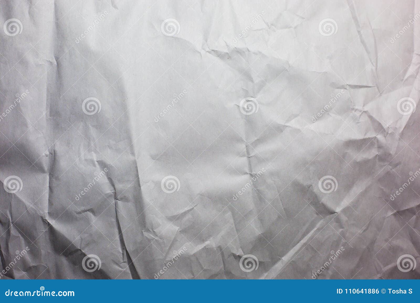 Crumpled Butchers Paper Texture Background. Stock Photo - Image of grungy,  background: 110641886