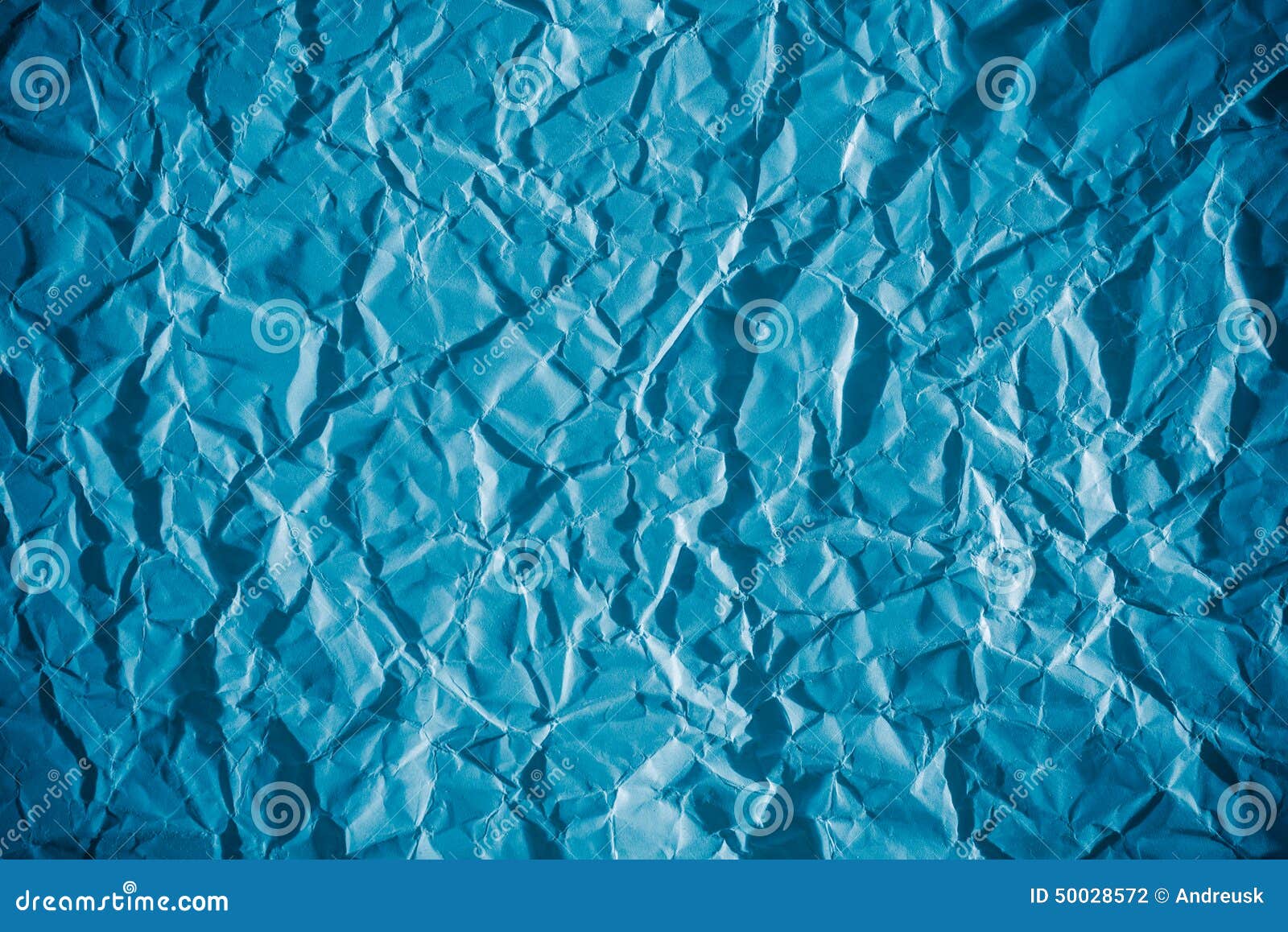 Crumpled Wrinkled Crumpled Kraft Paper. Old Paper Texture RoyaltyFree