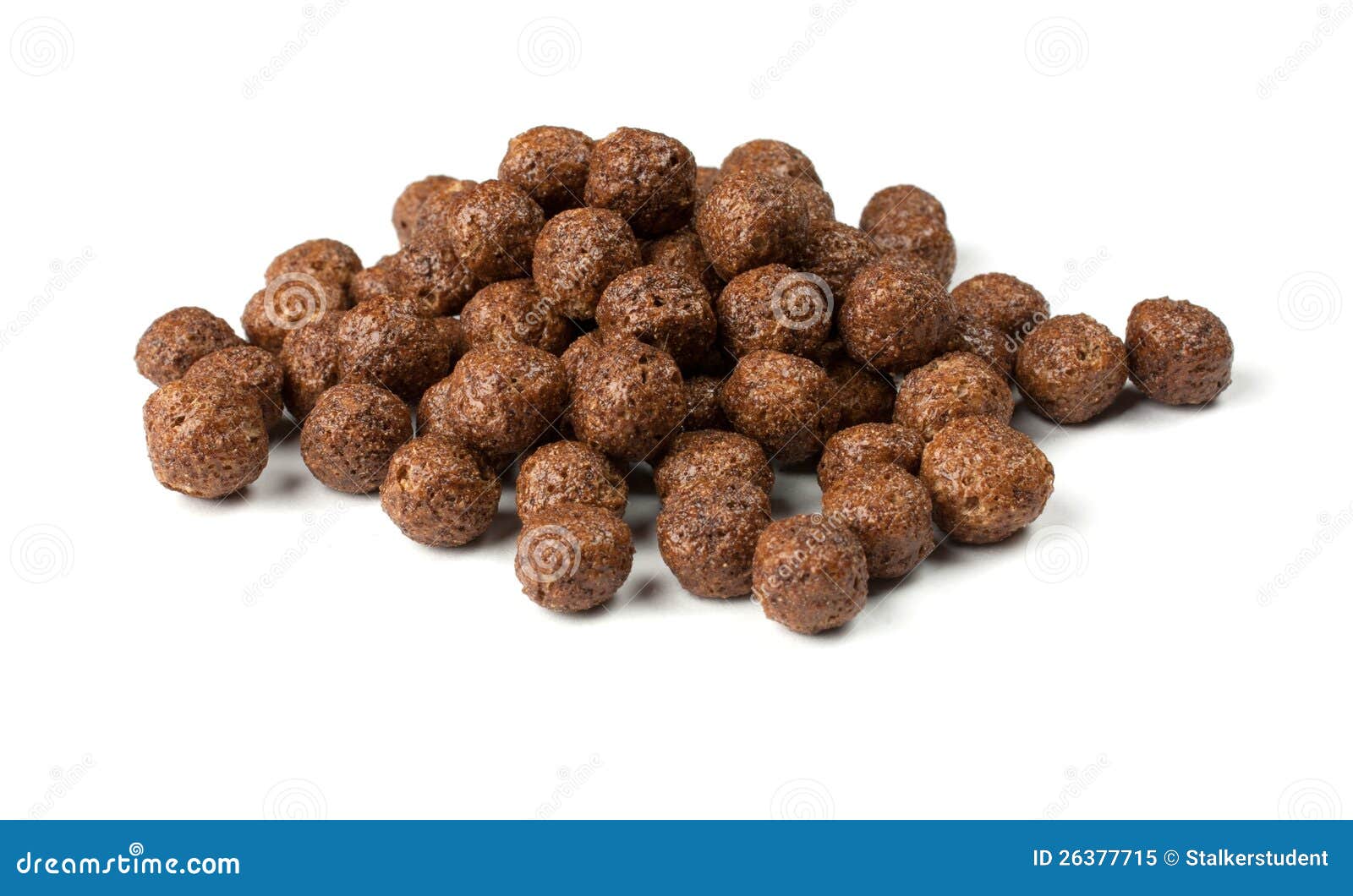 Crunchy chocolate balls stock image. Image of objects 26377715