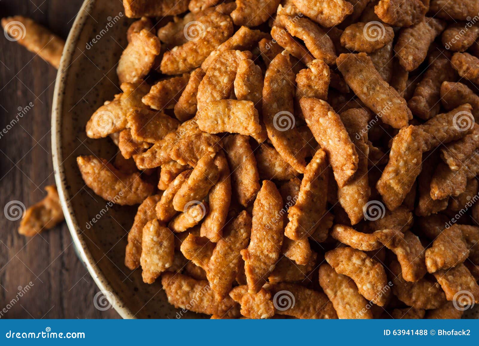 Crunchy Homemade Sesame Sticks Stock Photo Image of food, seed 63941488