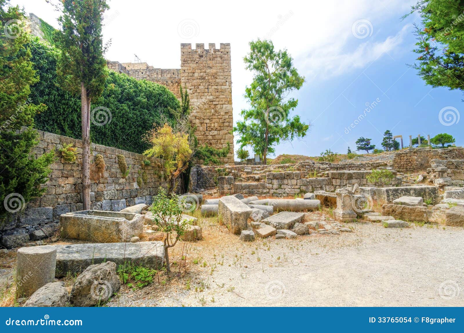 crusader castle, byblos, lebanon