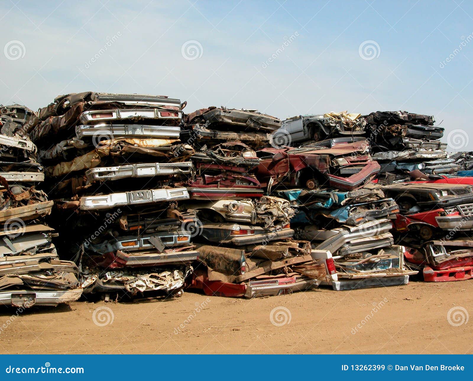 Crushed Cars Royalty Free Stock Images Image 13262399