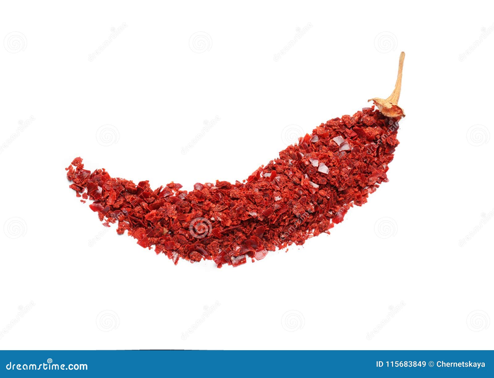 Crushed chili pepper stock image. Image of cuisine, cook 115683849
