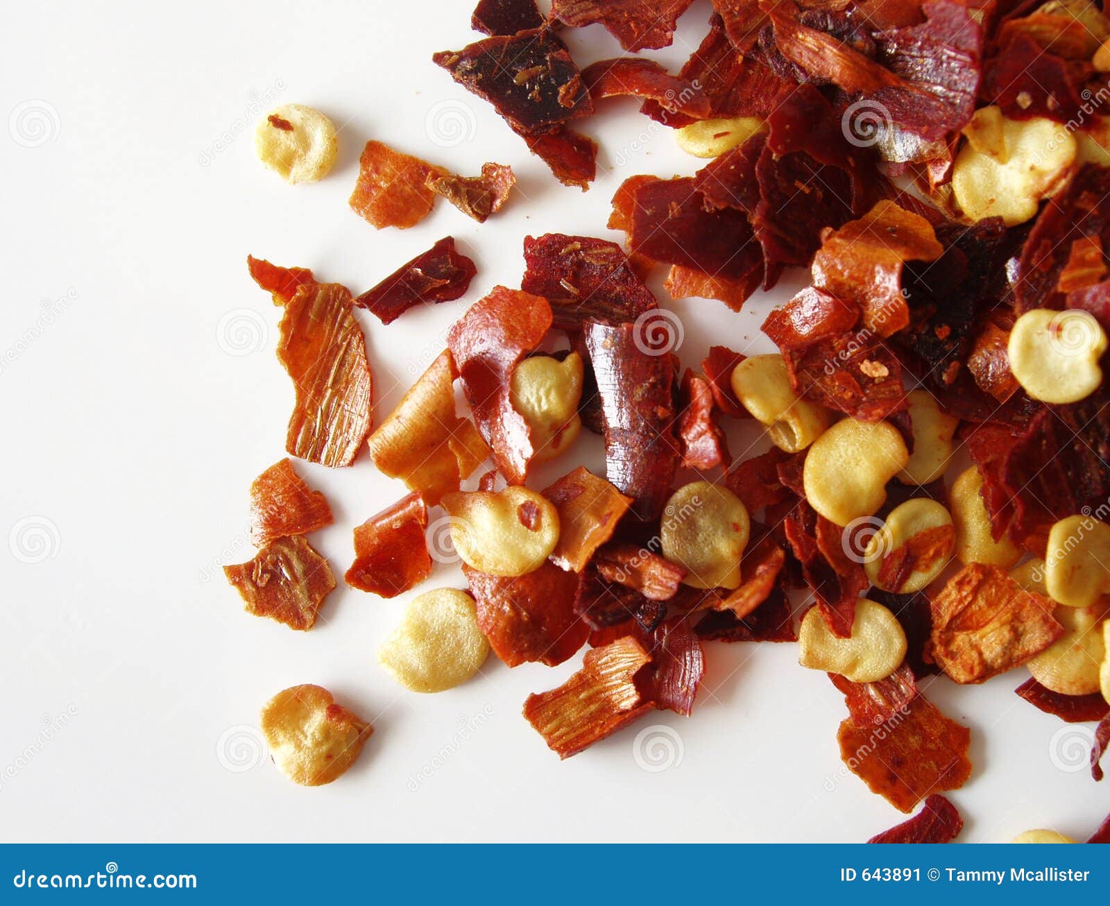 Crushed chili peppers stock image. Image of cook, flavour 643891