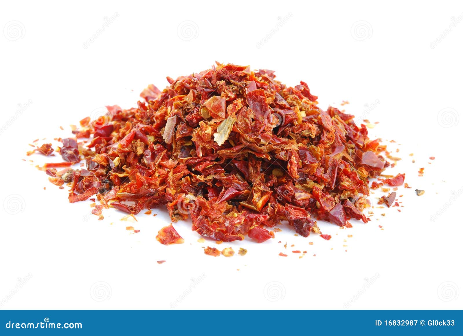 Crushed paprika stock image. Image of pile, macro, crushed 16832987