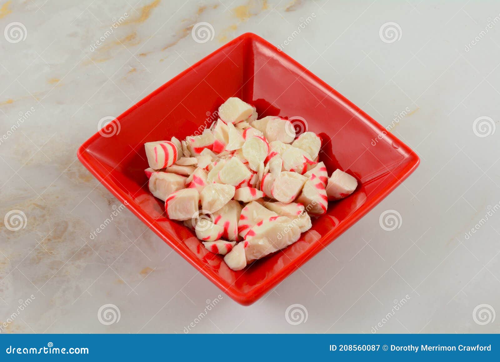 Crushed Peppermint Candy Pieces Stock Image Image of peppermint, sweet 208560087