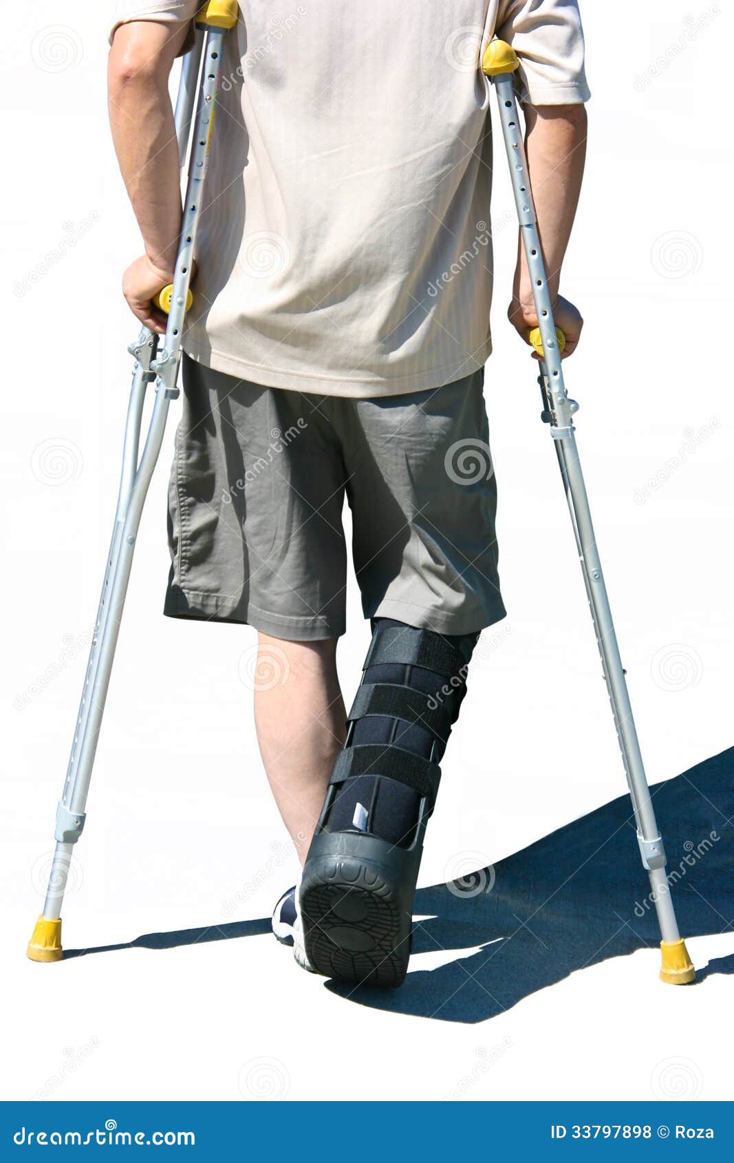 Crutch stock photo. Image of motion, physical, human 33797898
