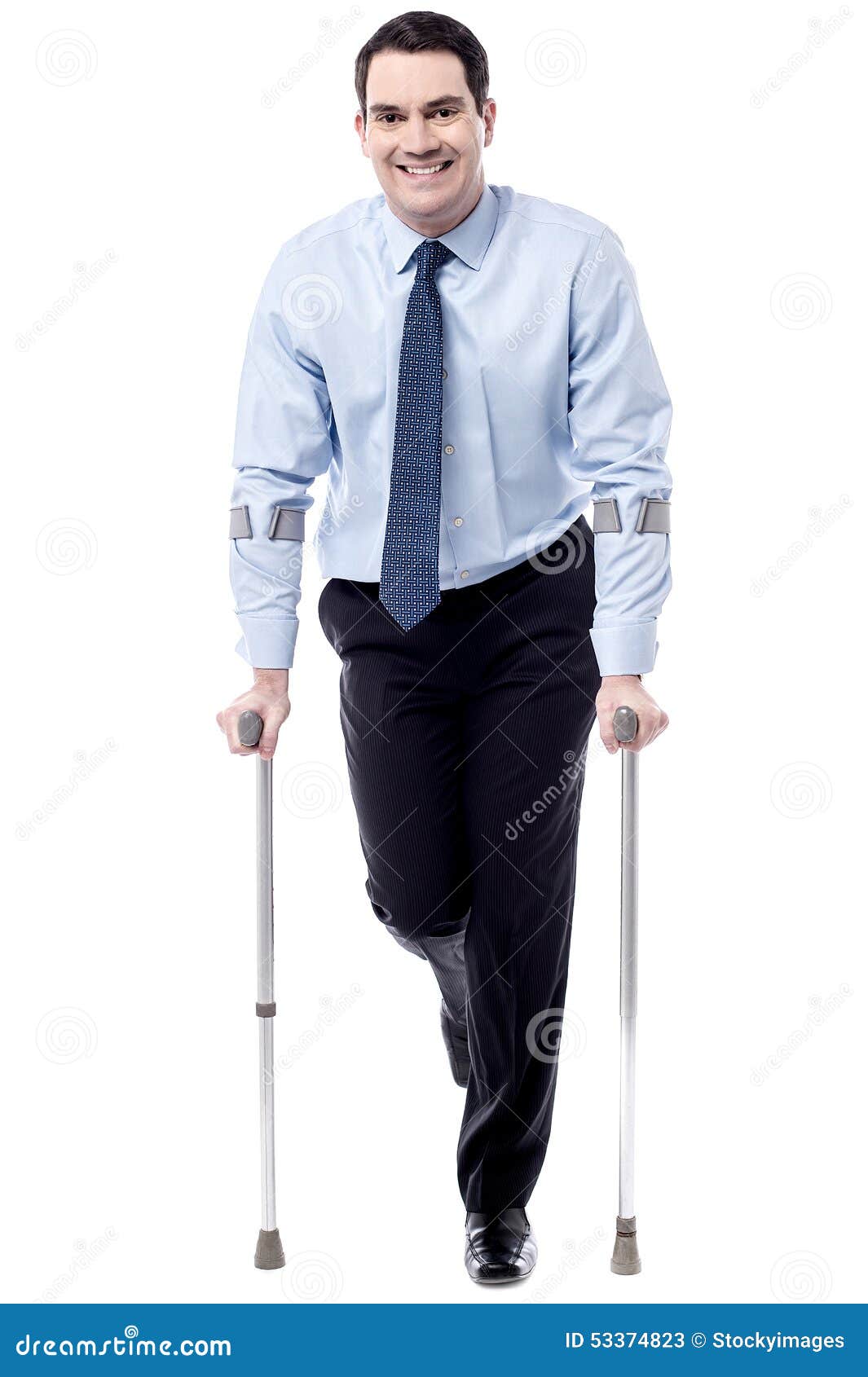 Crutches, help me to walk. stock image. Image of employee 53374823
