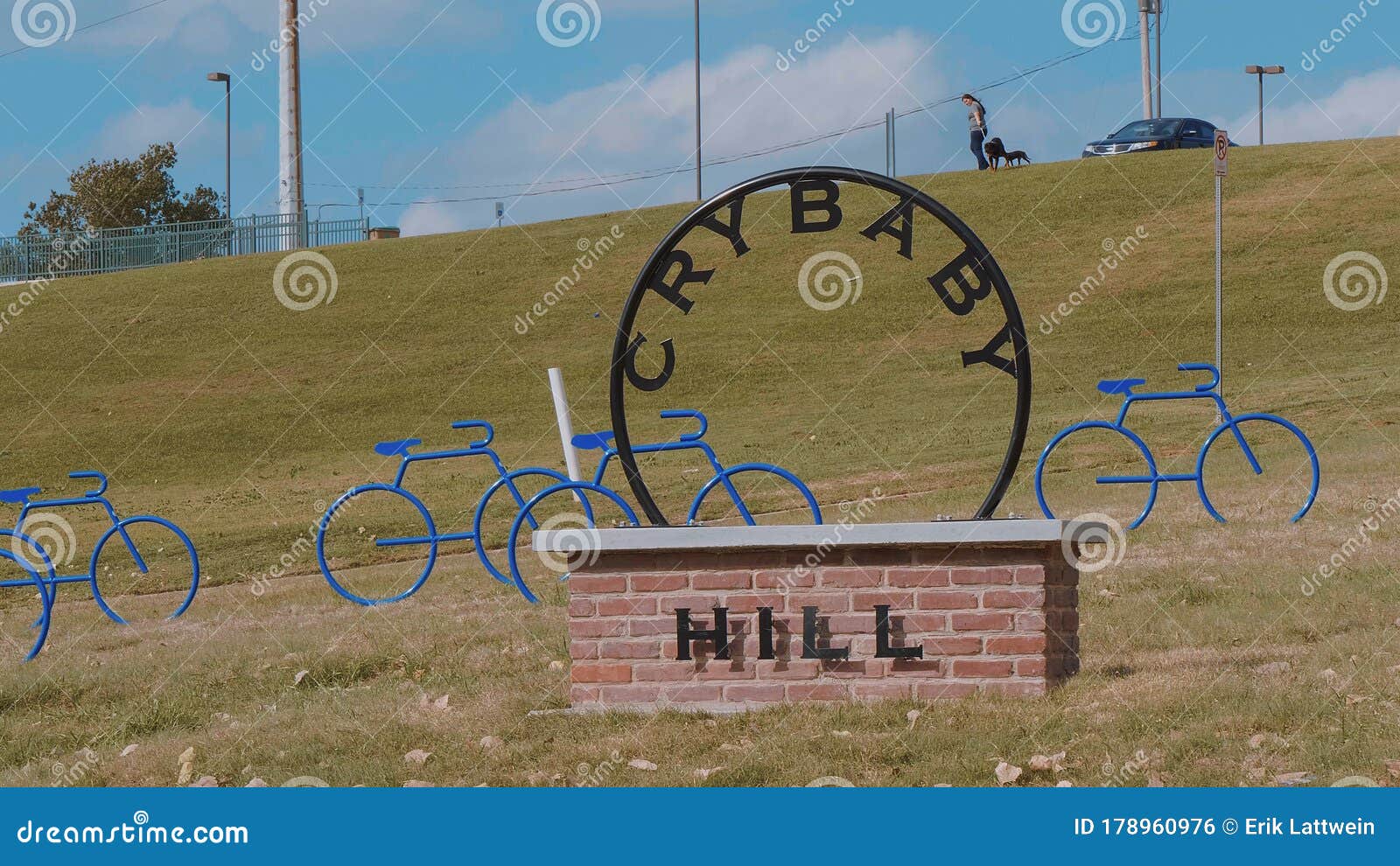 Cry Baby Hill in Tulsa Oklahoma TULSAOKLAHOMA, OCTOBER 21, 2017