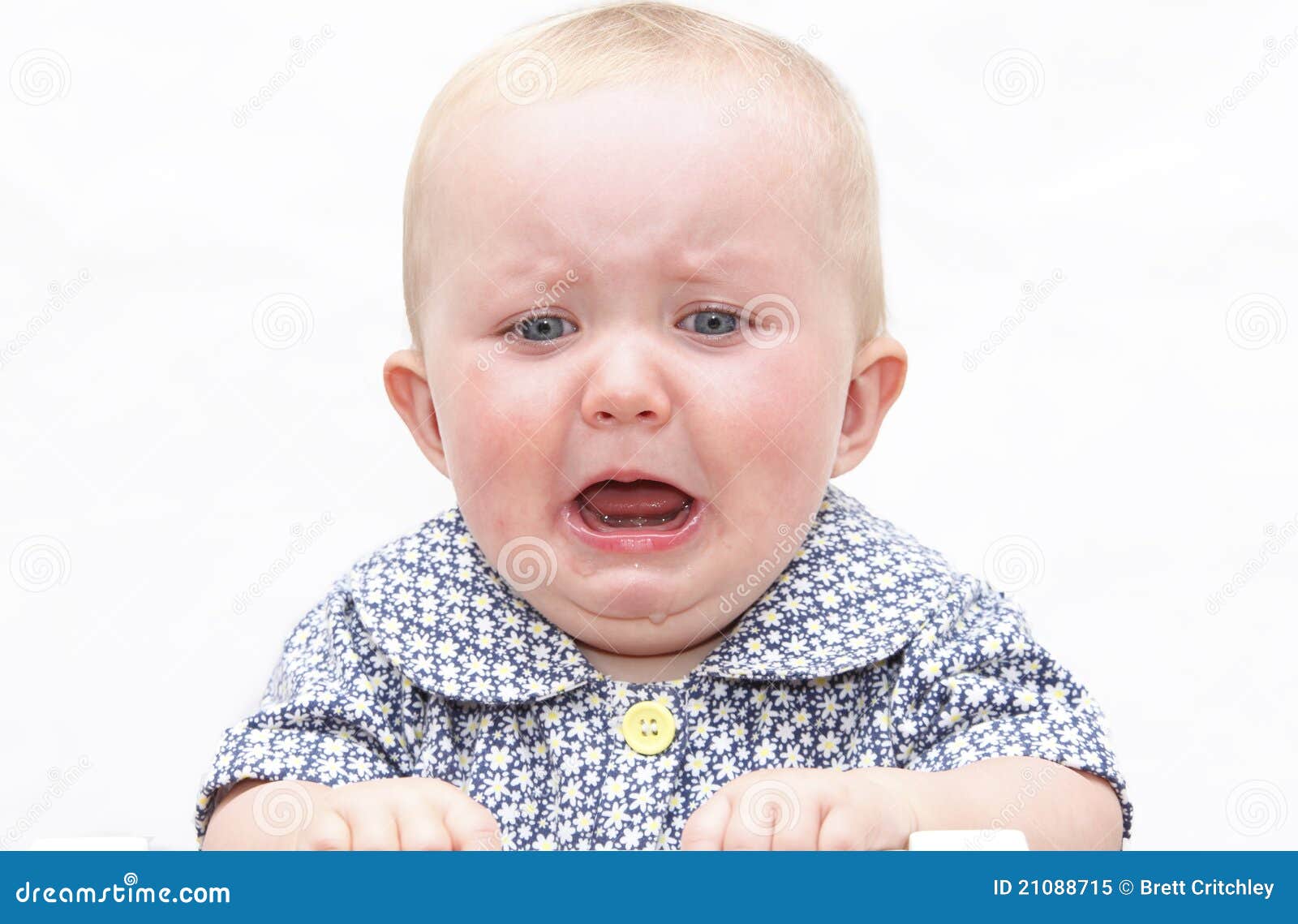 Crying baby stock image. Image of teething, white, crying 21088715