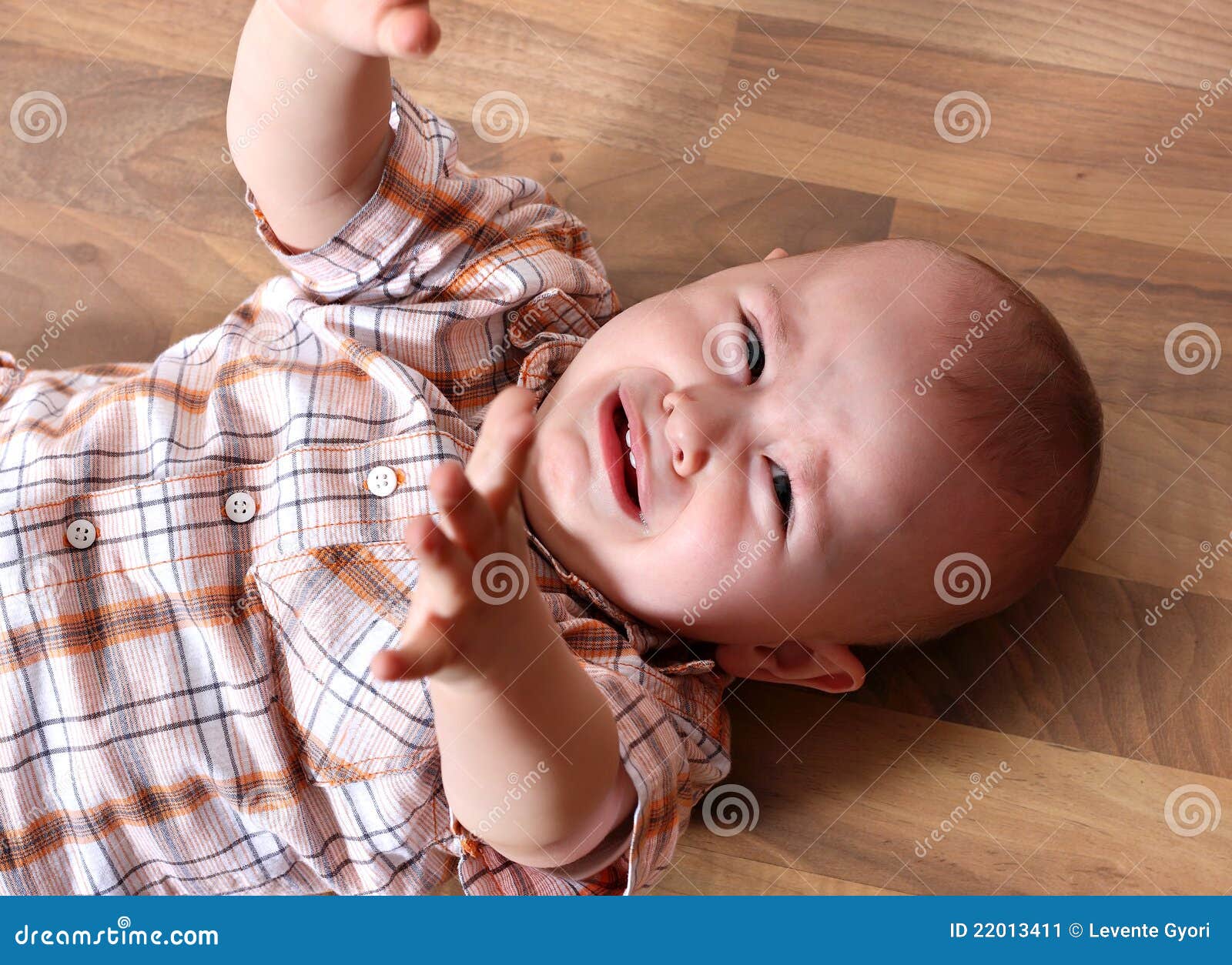 Crying cute baby stock image. Image of toddler, life 22013411