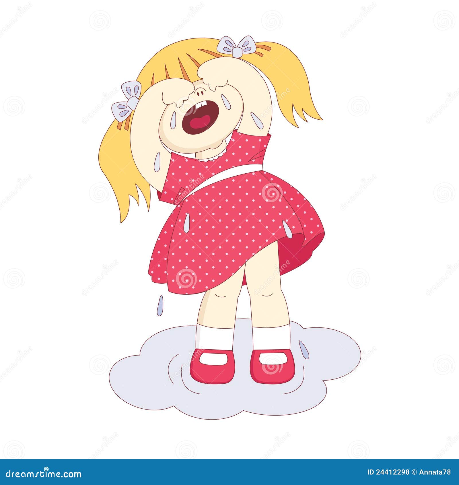 clipart of little girl crying - photo #27